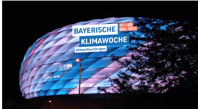 Bayerische Klimawoche 2024 - Bildquelle: Allianz Arena München Stadion GmbH